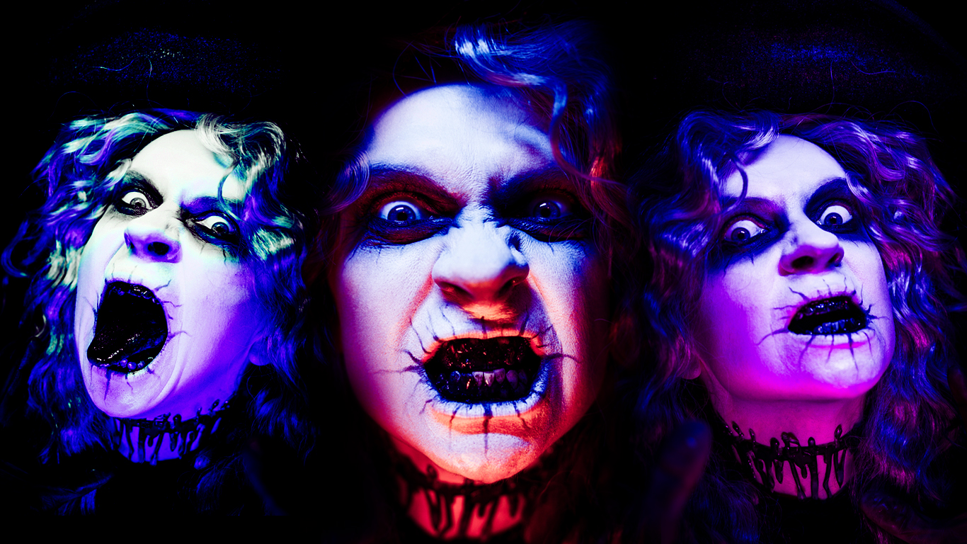 Helsinki English Camera Club for a Halloween portrait shoot Thursday 29 October